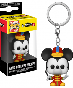 Funko Pop ! Porte-Clés Pocket Band Concert - Disney Mickey Fête ses 90 Ans de Pop! Keychain chez Zavvi FR