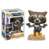 Funko Pop ! Figurine Rocket Raccoon Les Gardiens de la Galaxie Vol. 2