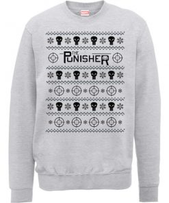 Pull de Noël Homme Marvel The Punisher - Gris - XXL - Gris chez Zavvi FR image 5060206397453