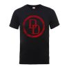 T-Shirt Homme Logo Cercle Abîmé Daredevil - Marvel Comics - Noir - XXL - Noir chez Zavvi FR image 5056185774408