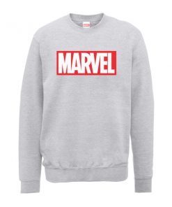 Sweat Homme Logo Principal - Marvel - Gris - XXL - Gris chez Zavvi FR image 5056185777393