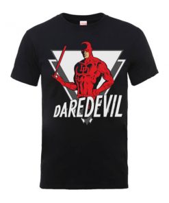 T-Shirt Homme Triangle - Daredevil - Marvel Comics - Noir - XXL - Noir chez Zavvi FR image 5056185774552