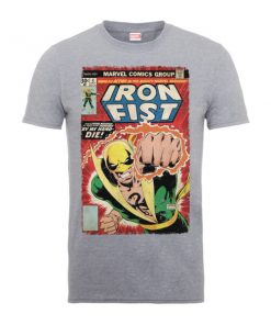 T-Shirt Homme Die By My Hand Iron Fist - Marvel Comics - Gris - XXL - Gris chez Zavvi FR image 5056185775344