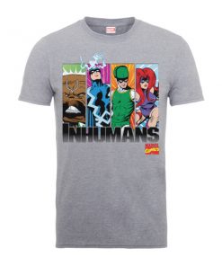 T-Shirt Homme Inhumans - Marvel Comics - Gris - XXL - Gris chez Zavvi FR image 5056185775153