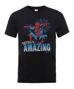 T-Shirt Homme Totally Amazing - Spider Man - Marvel Comics - Noir - XXL - Noir chez Zavvi FR image 5056185776396