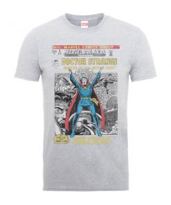 T-Shirt Homme Première Couverture Comics Doctor Strange - Marvel - Gris - XXL - Gris chez Zavvi FR image 5056185777294