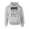 Sweat à Capuche Homme Multi-Visages Pullover - Marvel Comics - Gris - XXL - Gris chez Zavvi FR image 5056185776242