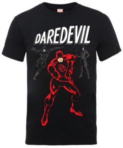 T-Shirt Homme Poses Daredevil - Marvel Comics - Noir - XXL - Noir chez Zavvi FR image 5056185774507
