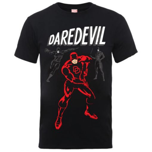 T-Shirt Homme Poses Daredevil - Marvel Comics - Noir - XXL - Noir chez Zavvi FR image 5056185774507