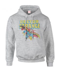 Sweat à Capuche Homme Flying Pullover Doctor Strange - Marvel - Gris - XXL - Gris chez Zavvi FR image 5056185777041