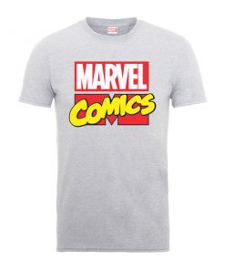 T-Shirt Homme Logo Principal - Marvel Comics - Gris - XXL - Gris chez Zavvi FR image 5056185776198