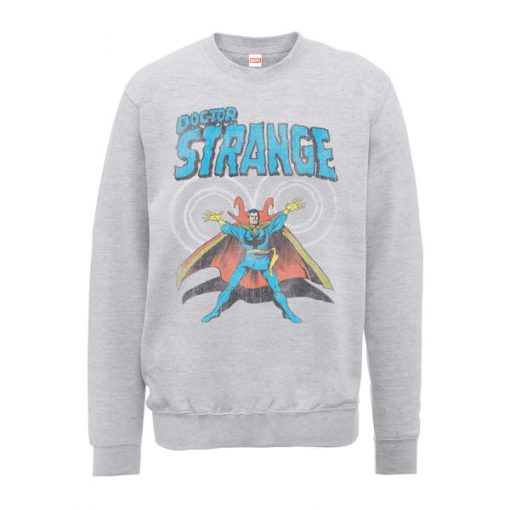 Sweat Homme Energy Doctor Strange - Marvel - Gris - XXL - Gris chez Zavvi FR image 5056185776990