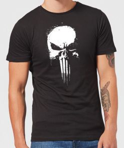 T-Shirt Homme Paintspray - The Punisher Marvel - Noir - XXL - Noir chez Zavvi FR image 5056185778048