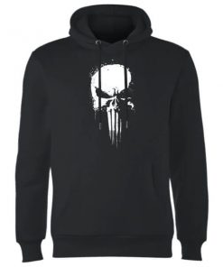 Sweat à Capuche Homme Paintspray - The Punisher Marvel - Noir - XXL - Noir chez Zavvi FR image 5056185777997