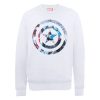 Sweat Homme Marvel Avengers Assemble - Captain America Montage - Blanc - XXL - Blanc chez Zavvi FR image 5056185767158