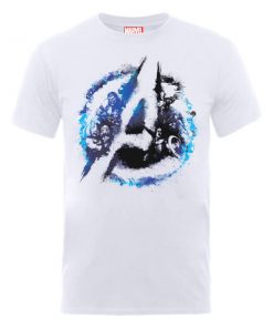 T-Shirt Homme Marvel Avengers Assemble - Flared - Blanc - XXL - Blanc chez Zavvi FR image 5056185768353