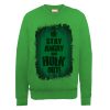 Sweat Homme Marvel Avengers Assemble - Hulk Stay Angry - Vert - XXL - Vert Citron chez Zavvi FR image 5056185769404