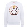 Sweat Homme Marvel Avengers Assemble - Iron Man Montage - Blanc - XXL - Blanc chez Zavvi FR image 5056185770356