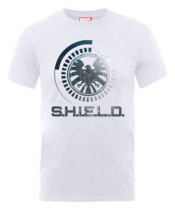 T-Shirt Homme Marvel Avengers Assemble - Bouclier Badge - Blanc - XXL - Blanc chez Zavvi FR image 5056185770905