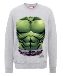 Sweat Homme Marvel Avengers Assemble - Torse Hulk - Gris - XXL - Gris chez Zavvi FR image 5056185769008