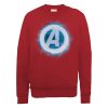 Sweat Homme Marvel Avengers Assemble - Logo Brillant - Rouge - XXL - Rouge chez Zavvi FR image 5056185768407