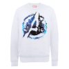 Sweat Homme Marvel Avengers Assemble - Logo Flared - Blanc - XXL - Blanc chez Zavvi FR image 5056185768308