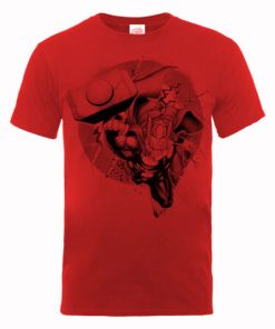 T-Shirt Homme Marvel Avengers Assemble - Thor Monochrome - Rouge - XXL - Rouge chez Zavvi FR image 5056185772350