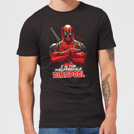 T-Shirt Homme Deadpool (Marvel) Bras Croisés - Noir - XXL - Noir chez Zavvi FR image 5056281115501