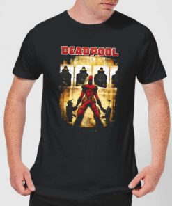T-Shirt Homme Deadpool (Marvel) Cible - Noir - XXL - Noir chez Zavvi FR image 5056281115600