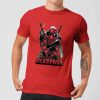 T-Shirt Homme Deadpool (Marvel) Ready For Action - Rouge - XXL - Rouge chez Zavvi FR image 5056281115655