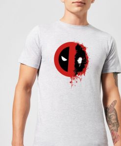 T-Shirt Homme Deadpool (Marvel) Split Splat Logo - Gris - XXL - Gris chez Zavvi FR image 5056281115709