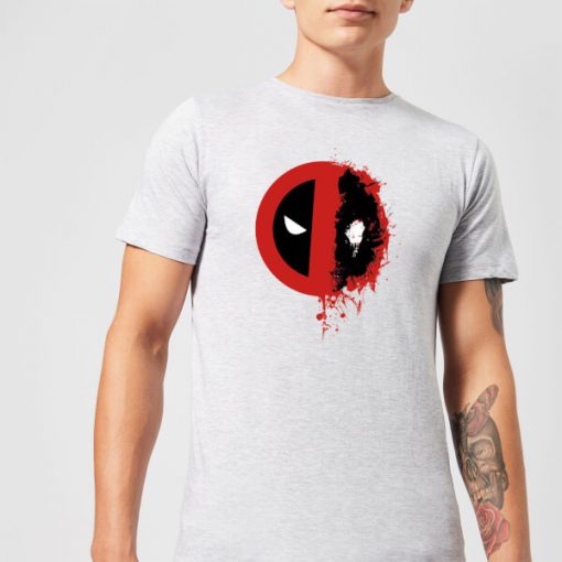 T-Shirt Homme Deadpool (Marvel) Split Splat Logo - Gris - XXL - Gris chez Zavvi FR image 5056281115709