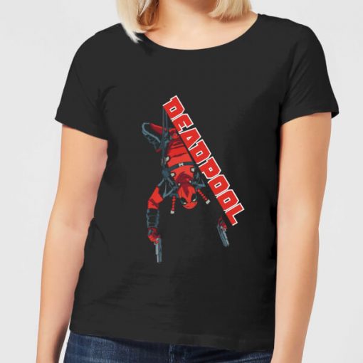 T-Shirt Femme Deadpool (Marvel) Hang Split - Noir - XS - Noir chez Zavvi FR image 5059478532143