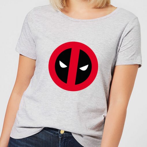 T-Shirt Femme Deadpool (Marvel) Logo Propre - Gris - XS - Gris chez Zavvi FR image 5059478532464