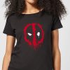 T-Shirt Femme Deadpool (Marvel) Splat Face - Noir - XS - Noir chez Zavvi FR image 5059478532785