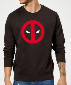 Sweat Homme Deadpool (Marvel) Logo Propre - Noir - XXL - Noir chez Zavvi FR image 5056281117680