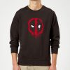 Sweat Homme Deadpool (Marvel) Splat Face - Noir - XXL - Noir chez Zavvi FR image 5056281117932