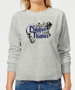 Sweat Femme Avengers Infinity War ( Marvel) Enfant de Thanos - Gris - XS - Gris chez Zavvi FR image 5059478534468