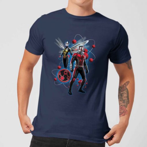 T-Shirt Homme Ant-Man et la guêpe - Pose et Particules - Bleu Marine - XXL - Navy chez Zavvi FR image 5059478181617