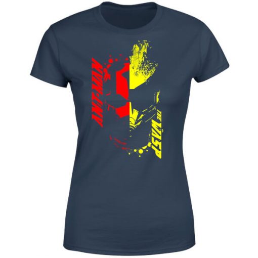 T-Shirt Femme Ant-Man et la guêpe - Visage Double - Bleu Marine - XXL - Navy chez Zavvi FR image 5059478182416