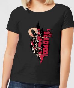 T-Shirt Femme Deadpool Lady Deadpool Marvel - Noir - XS - Noir chez Zavvi FR image 5059478559546