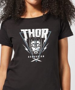 T-Shirt Femme Marvel - Thor Ragnarok - Triangle Asgardien - Noir - XS - Noir chez Zavvi FR image 5059478561105