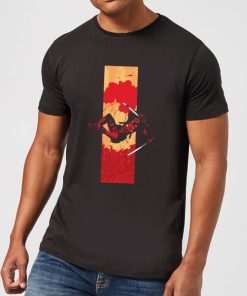 T-Shirt Homme Deadpool Bande Ensanglantée Marvel - Noir - XXL - Noir chez Zavvi FR image 5056281132010