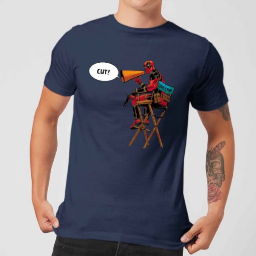 T-Shirt Homme Deadpool Fait son Réalisateur Marvel - Bleu Marine - XXL - Navy chez Zavvi FR image 5056281132218