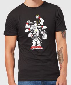 T-Shirt Homme Deadpool Multitasking Marvel - Noir - XXL - Noir chez Zavvi FR image 5056281132317