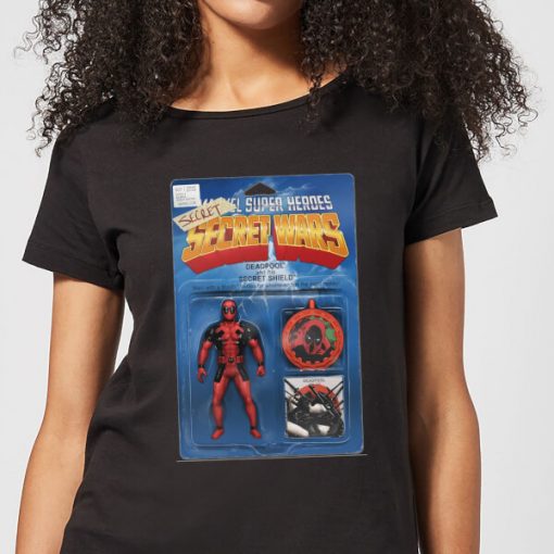 T-Shirt Femme Deadpool Figurine Secret Wars Marvel - Noir - XS - Noir chez Zavvi FR image 5059478562263