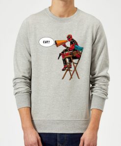 Sweat Homme Deadpool Fait son Réalisateur Marvel - Gris - XXL - Gris chez Zavvi FR image 5056281133666