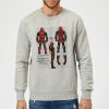 Sweat Homme Figurine Deadpool Plans Marvel - Gris - XXL - Gris chez Zavvi FR image 5056281133864