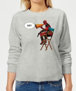 Sweat Femme Deadpool Fait son Réalisateur Marvel - Gris - XS - Gris chez Zavvi FR image 5059478562461