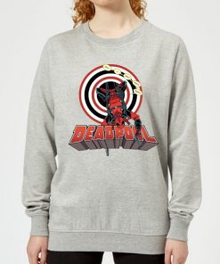 Sweat Femme Deadpool à L'envers Marvel - Gris - XS - Gris chez Zavvi FR image 5059478562782